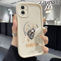 JJLINGJI Casing Hp Untuk Samsung Galaxy A06 A05 M05 F05 A05s A04 M04 F04 A04E A03 A03s A02s M02s F02s Case Casing Softcase HP putih dan hitam terbuat silikon Kesing Cesing kasingg