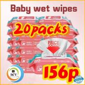 Organic Baby Wipes - 5, 10, or 20 Pack Options