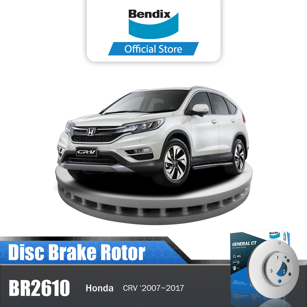 Bendix Brake Disc Brake Disc for Honda Crv Gen 4 2012~2016 - Br2610 Harga 1,020,000 rupiah*Gratis Ongkir