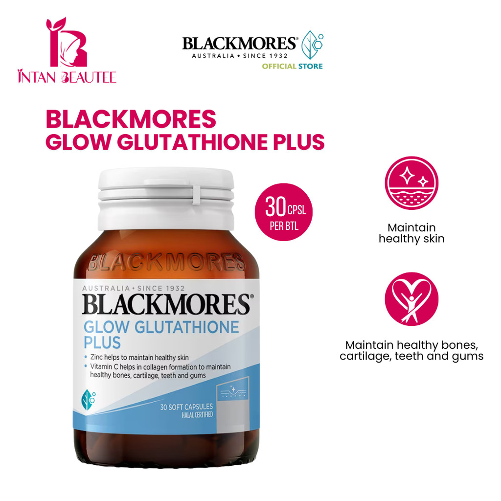 glutathione blackmores BLACKMORES Glow Glutathione Plus 250mg - 30's maintain healthy skin