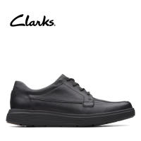 Clarks Mens Un Abode Ease Slip On shoes - Black Leather