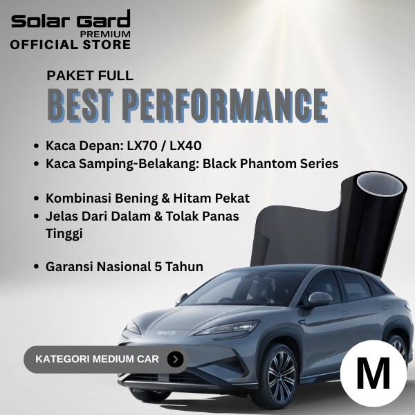 SOLAR GARD PREMIUM KACA FILM FULL BEST PERFORMANCE KATEG MEDIUM CAR - CLEAR & HITAM PEKAT - TOLAK PANAS TINGGI - DURABILITAS KUAT - GARANSO 5 TAHUN -RM3 Variasi Giá 13,568,000 Đồng*Miễn phí vận chuyển