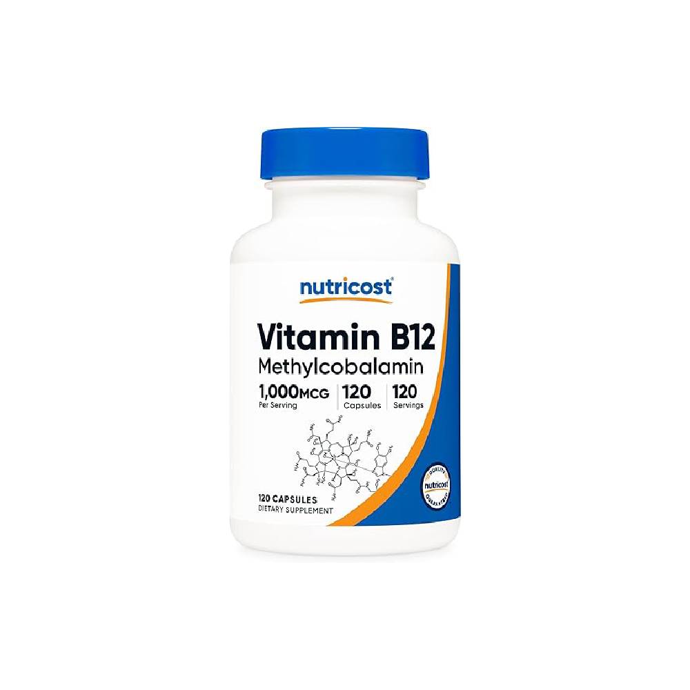 Nutricost Vitamin B12 1000mcg - Thực phẩm bổ sung vitamin B-12 dạng viên nang