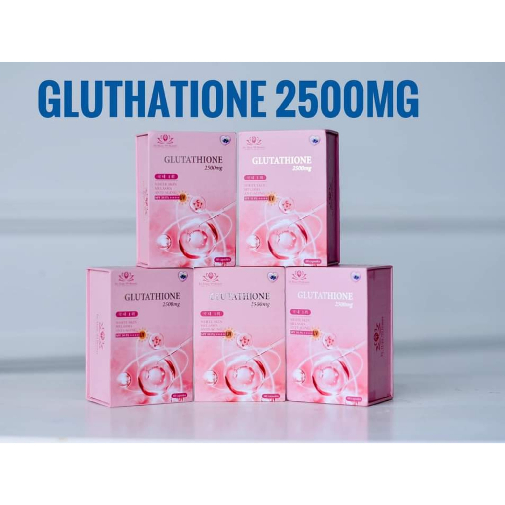 Viên uống trắng da, hủy nám, glutathione 2500, nâng tone nhanh, viên ngậm trắng da glutathione, hộp 