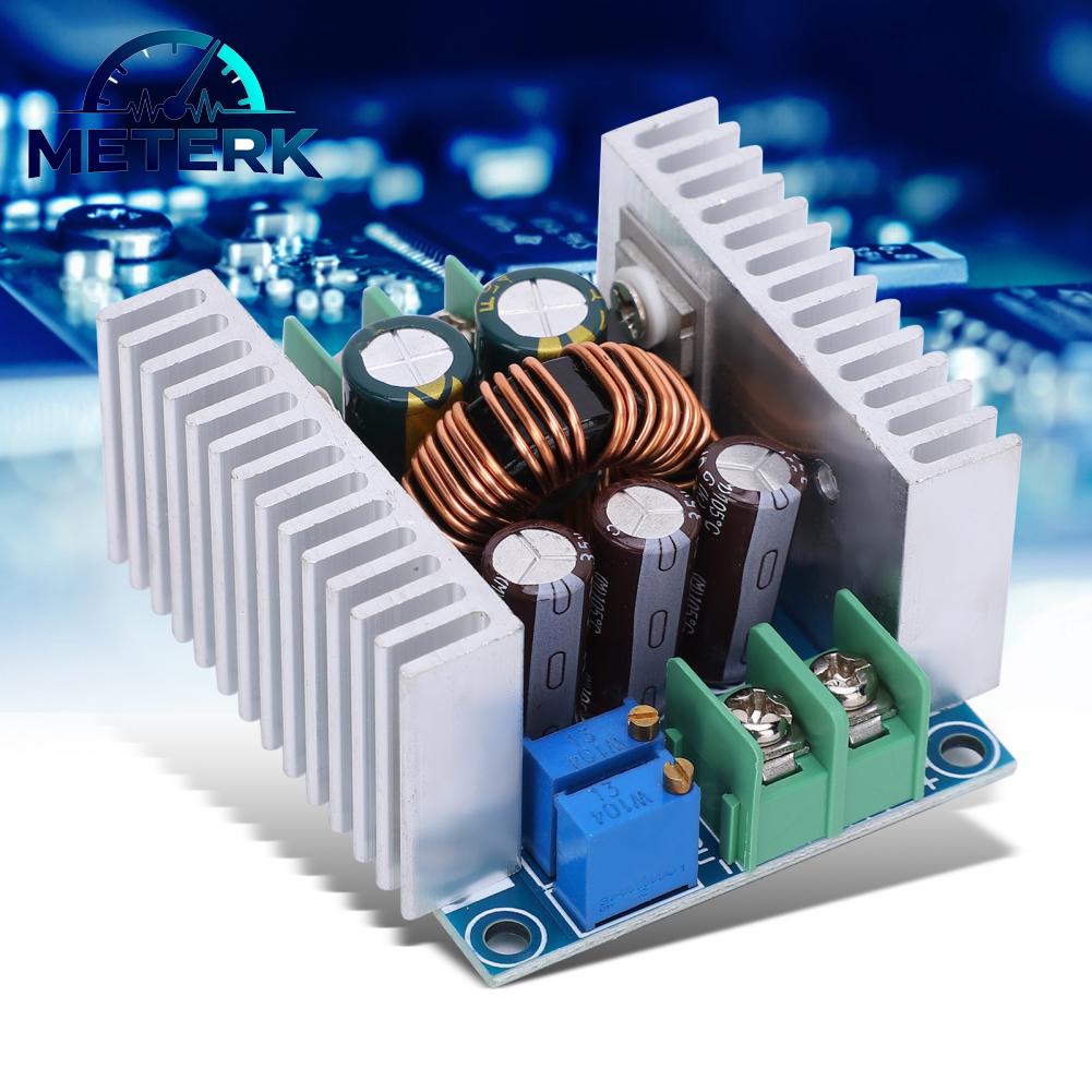 Meterk Mô-đun cấp nguồn Điện áp không đổi Dòng điện có thể điều chỉnh Trình điều khiển LED công suất cao DC 20A 300W Giá 169,000 Đồng*Miễn phí vận chuyển