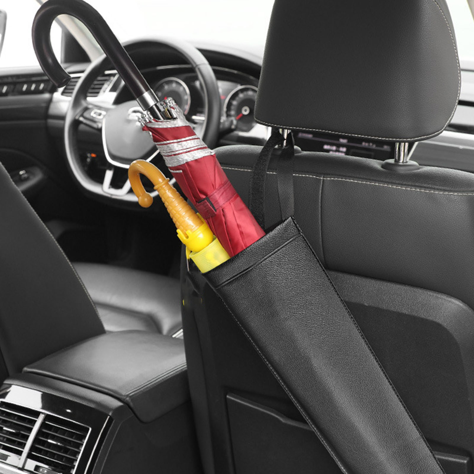 Umbrella Hanging Storage Holder Bucket Versatile Car Umbrella Storage Holder for Home ราคา 174 บาท*ส่งฟรี