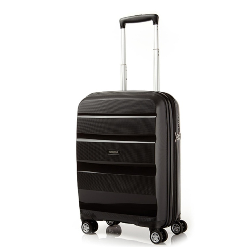 American Tourister Bon Air Deluxe Spinner 55cm Exp (Black)