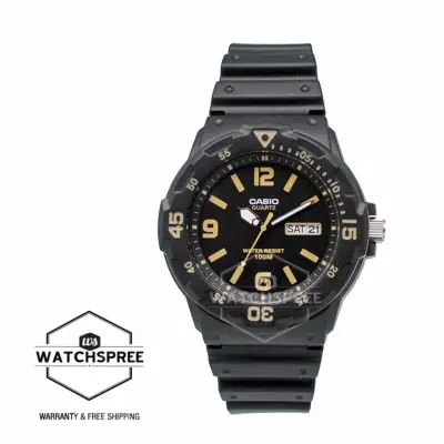 [WatchSpree] Casio Standard Analog Resin Strap Watch MRW200H-1B3 MRW-200H-1B3 [Kids]