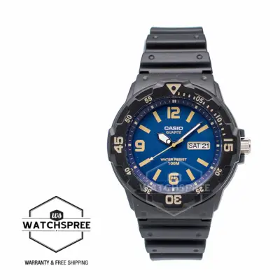 [WatchSpree] Casio Standard Analog Resin Strap Watch MRW200H-2B3 MRW-200H-2B3 [Kids]