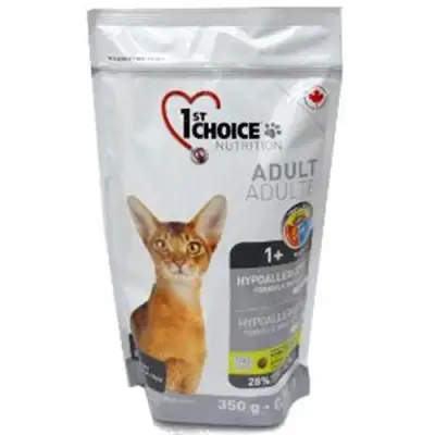 1ST CHOICE ADULT HYPOALLERGENIC DUCK FOR CATS 350g