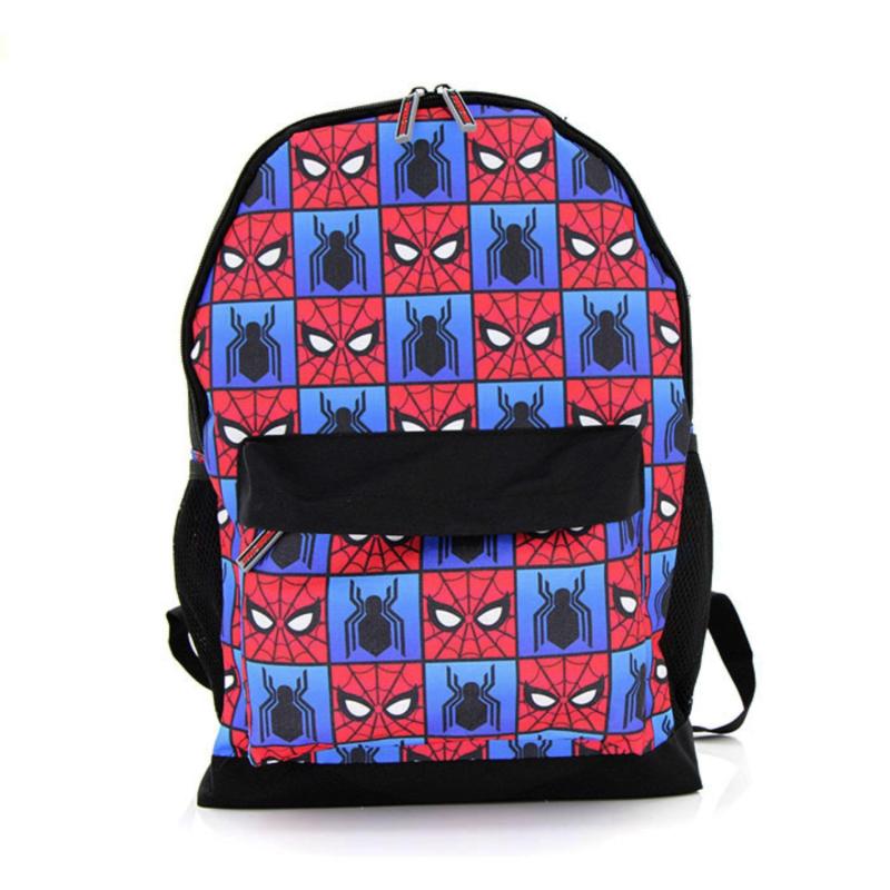 Kidztime X Marvel SpidermanChildren Cartoon Character 16” Backpack School Bag For Boys – Waterproofed School Backpack – Lightweight Bags – Ergonomic Extra Padded Shoulder Straps – Ergonomic Back Support – Eco Friendly Material
