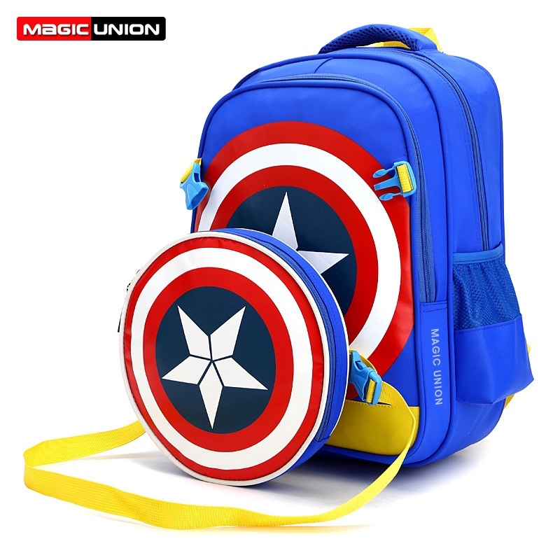 Large School Bags for Boys Girls Children Backpacks Primary Students Backpacks Waterproof Schoolbag Kids Book Bag-blue - intl