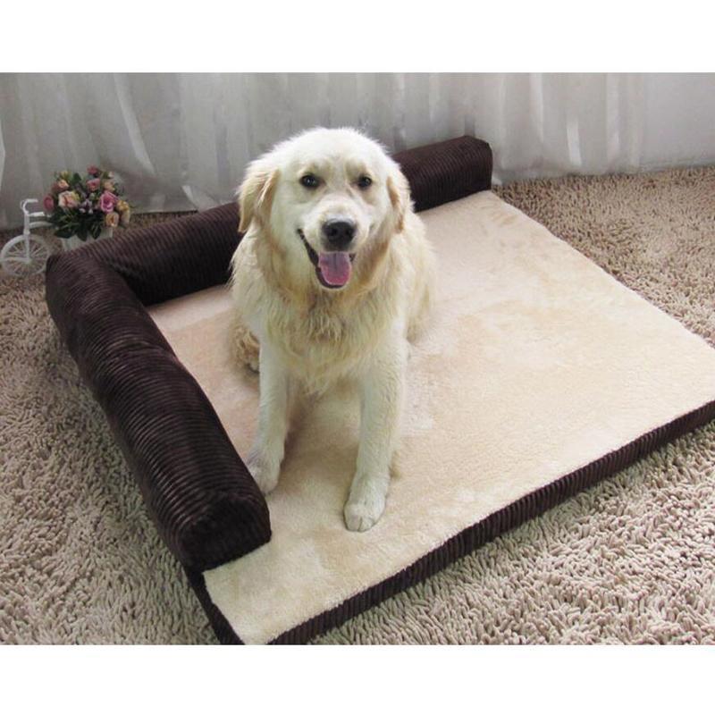 Luxury Dog Bed Sofa Cat Pet Cushion For Dogs Washable Nest Litter Teddy Puppy Mat Kennel House L Coffee 90x75x17cm Intl Singapore Luxury Dog Bed Sofa Cat Pet Cushion