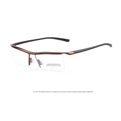 Men's Optics Frames Glasses Frames Commercial Rack Glasses Fashion Glasses Frame Myopia Titanium Frame Legs