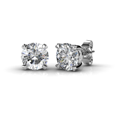 Womens Clip Earrings At Best Price In Sweetheart Earrings Crystals From Swarovski