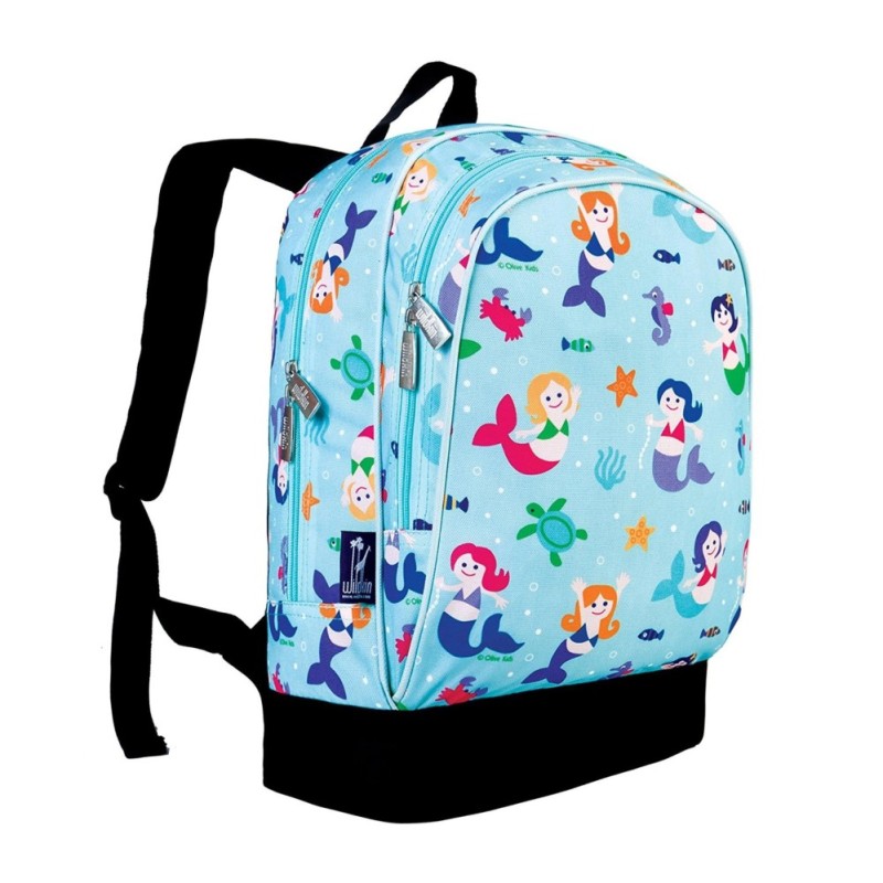Wildkin Olive Kids Mermaids Backpack