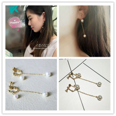 Womens Clip Earrings At Best Price In Xiaoya Qingdao Accessories Earrings Elegant Exclusive Simple Pearl Pierceless Clip On Earring Ear