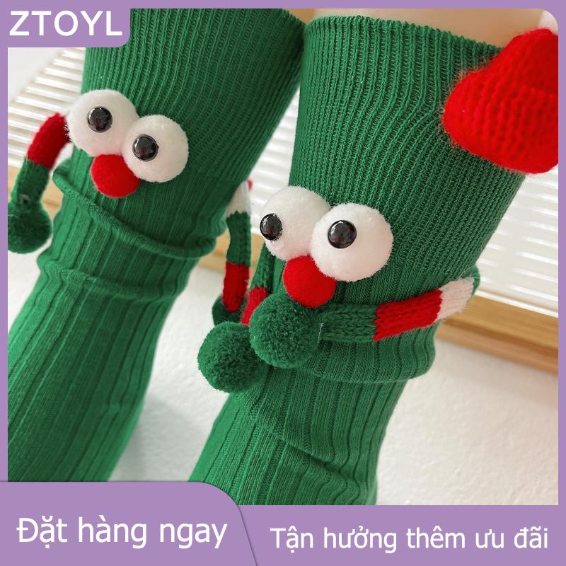 ZTOYL Giáng sinh phim hoạt hình vớ dễ thương giữa ống vớ thời trang và đa năng của nam giới và phụ nữ của mùa thu và mùa đông vớ hợp thời trang phong cách mới Giá  64,335 Đồng*Miễn phí vận chuyển