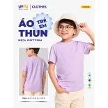 Áo Phông Trẻ Em Yody Basic thoáng mát mềm mại KCTS26S007