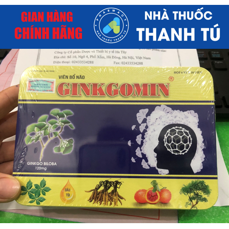 Ginkgomin Gold Viên uống tăng tuần hoàn máu lên não | MPNTShop