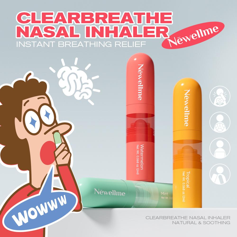 Newellme mũi dính-hơi tinh dầu mạnh, nhanh chóng chống buồn ngủ, tăng cường tinh thần rõ ràng và làm mới tâm trí của bạn