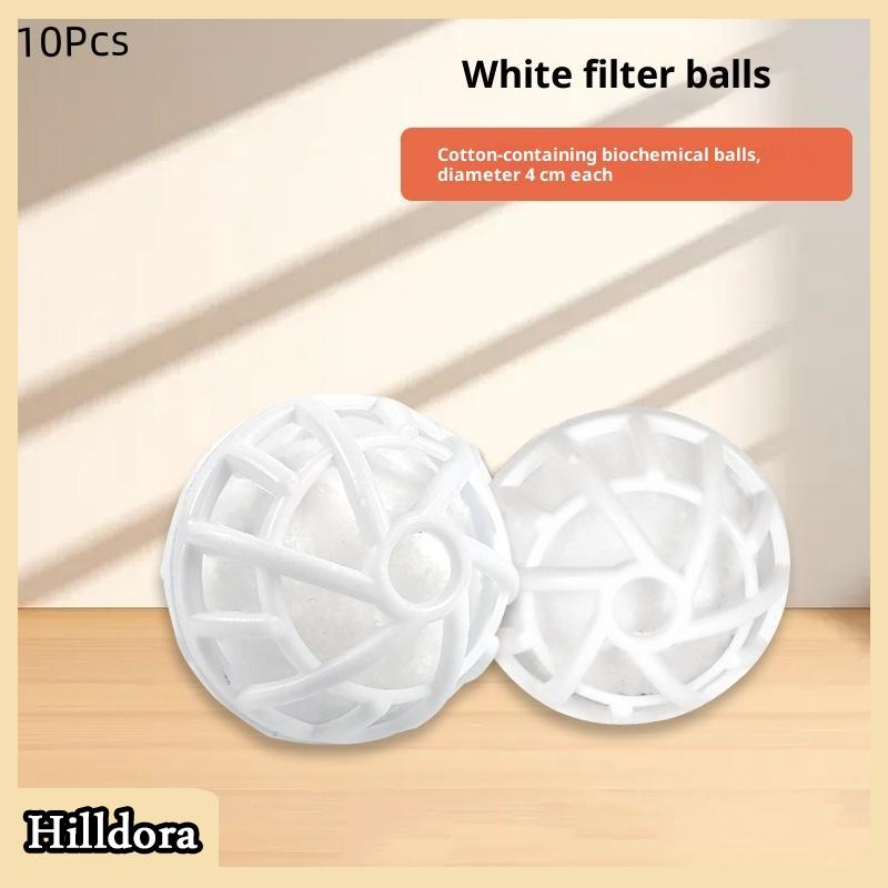 [Hilldora] 10 cái bể cá Lọc bông ma thuật bóng xốp Nitrat hóa bể cá lọc sinh học bóng AO ngoài trời Phụ kiện bể cá - 2