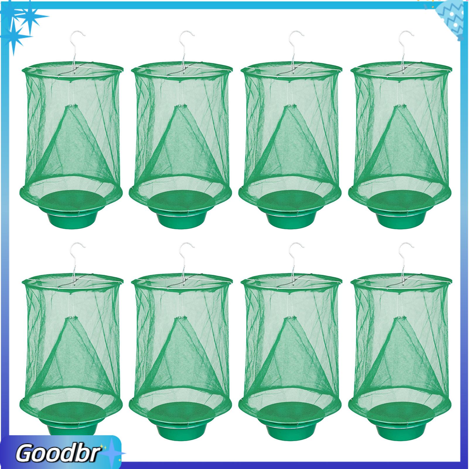 Goodbro bẫy ruồi Lồng Bền bẫy ruồi Có Thể Gập Lại Treo bẫy ruồi Cho sử dụng ngoài trời trong nhà chịu lực cao Tái Sử Dụng Thiết bị bắt ruồi Túi Cho Hiệu Quả Bay Điều Khiển Trong Khu Vườn Và Trang Trại