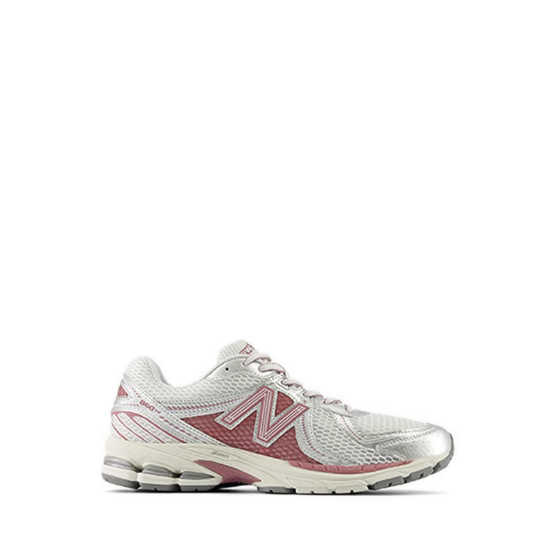 Discount on New Balance  shoes - SKU: New Balance 860 Unisex Sneakers Shoes - White/Pink