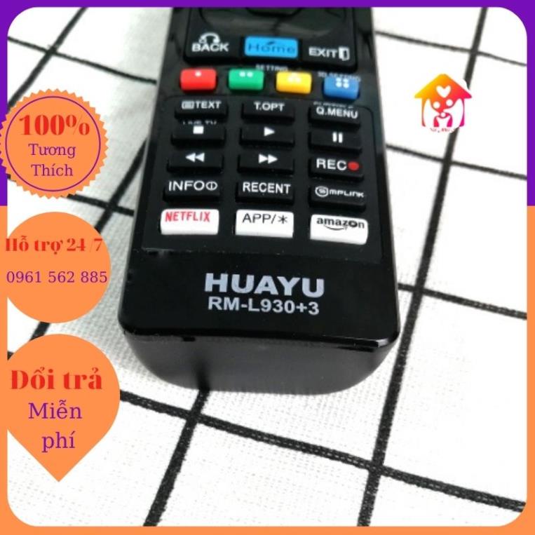 Hot!!!! Điều khiển tivi LG đa năng HUAYU-RM-L930+3 dùng cho mọi loại TV LG tại Việt Nam