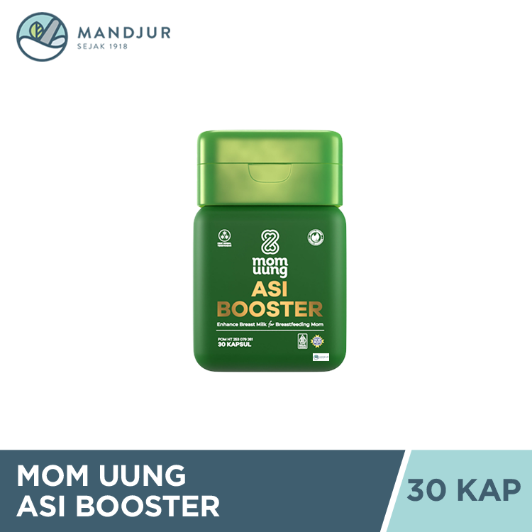 Mom Uung ASI Booster 30 Kapsul - Kapsul Pelancar ASI