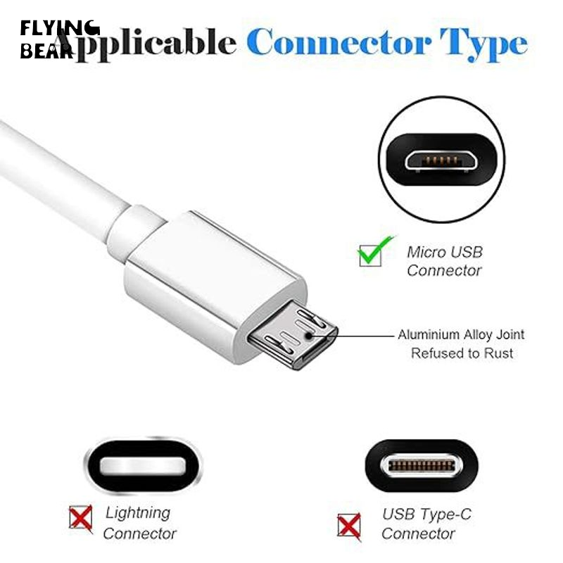 Bay gấu tốc độ cao Micro USB cáp sạc cho các thiết bị Android với sạc nhanh