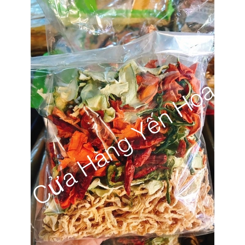 Dưa món khô - 5 loại rau củ quả sấy