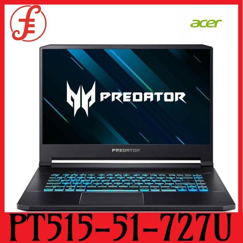 ACER PT515-51-727U PREDATOR TRITON 15.6 IN FHD IPS 144Hz E2E GEFORCE RTX™ 2080 MAX-Q INTEL CORE I7-8750H 32GB 2X512 SSD+1TB HDD WIN 10 (PT515-51-727U)