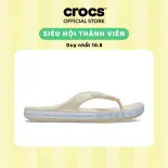 Dép Xỏ Ngón Unisex Crocs Bayaband - Winter White - 205393-1LI