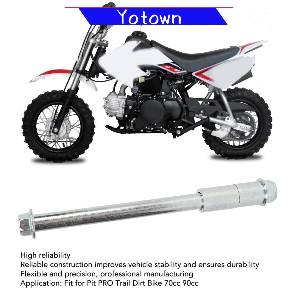 Yotown Trục trước phía sau Vỏ được đánh bóng Độ bền dài Trục trước sau cho xe đạp địa hình 70cc 90cc
