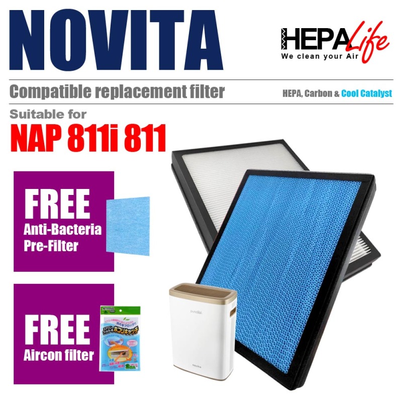 Novita NAP 811i NAP 811 Compatible Filter - Hepalife Singapore