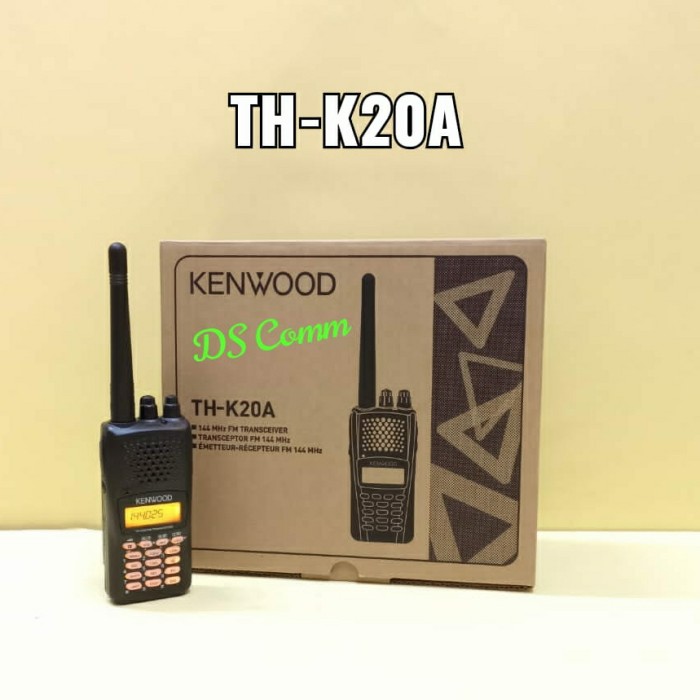 KENWOOD THK20A VHF BARU HT TH-K20A GARANSI SERVICE-Shelishop13 Harga 2,710,000 rupiah*Gratis Ongkir