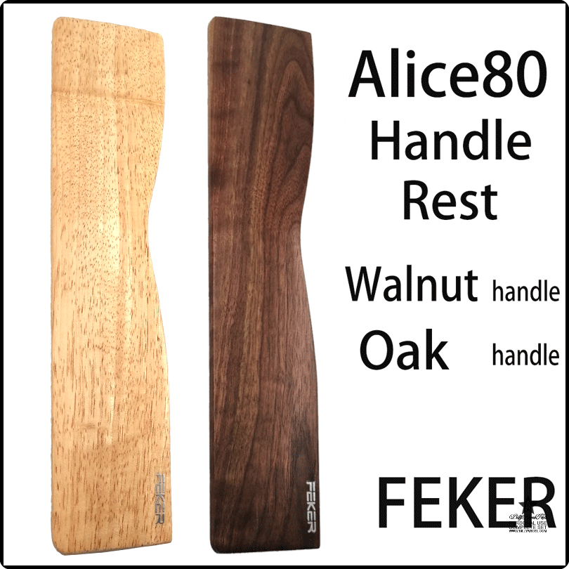 [9029] Feker alice80 Óc Chó/Gỗ Sồi Bàn Phím Cơ kê cổ tay với chống tấm lót Ergonomic bàn chơi game c