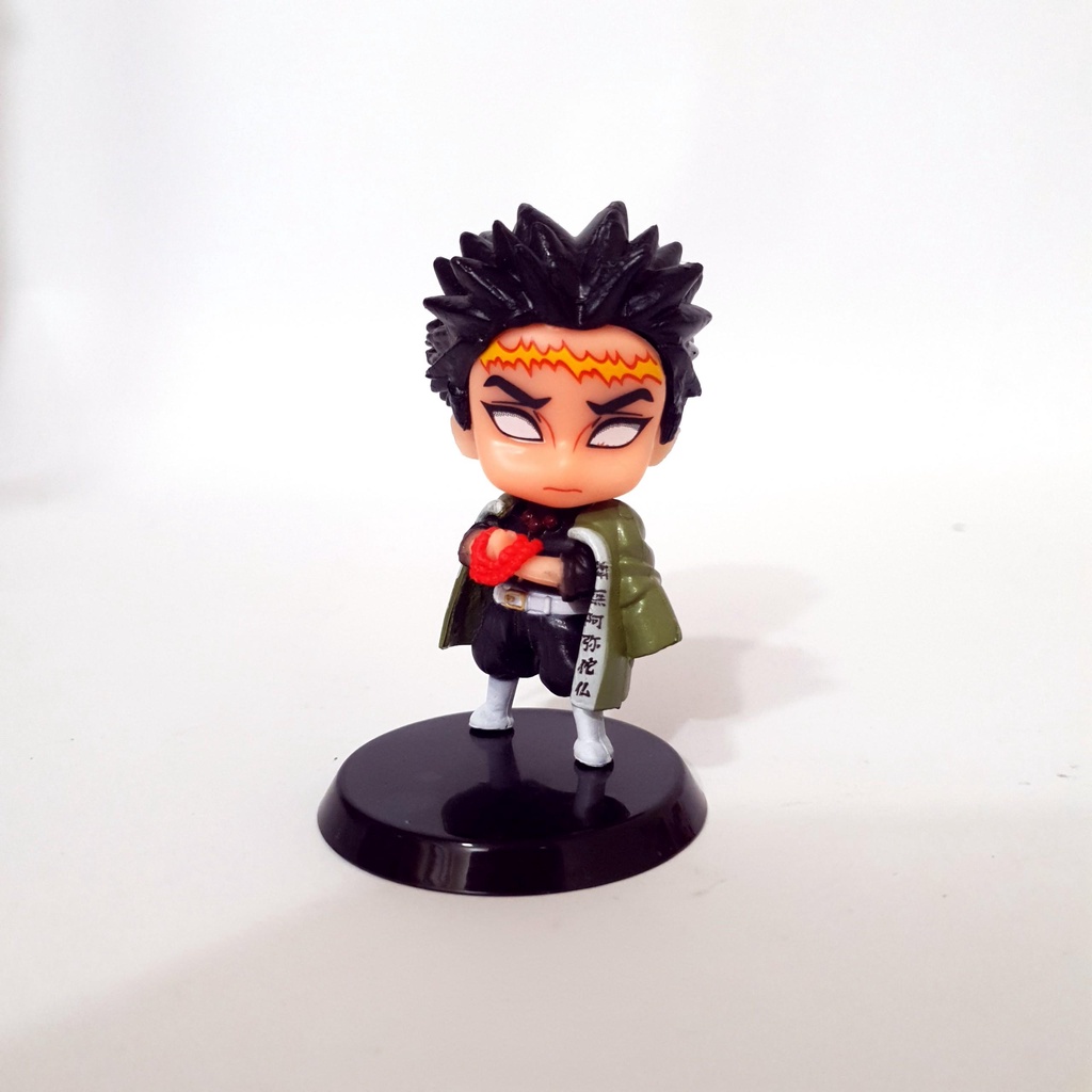 Mô hình Kimetsu No Yaiba Thanh gươm diệt quỷ Chipi siêu Cute: Tanjirou Rengoku Obanai Mitsuri... ( T