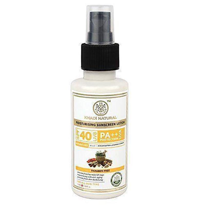 Buy Khadi Moisturising Sunscreen Lotion - SPF 40 Pa++, 100ml Singapore