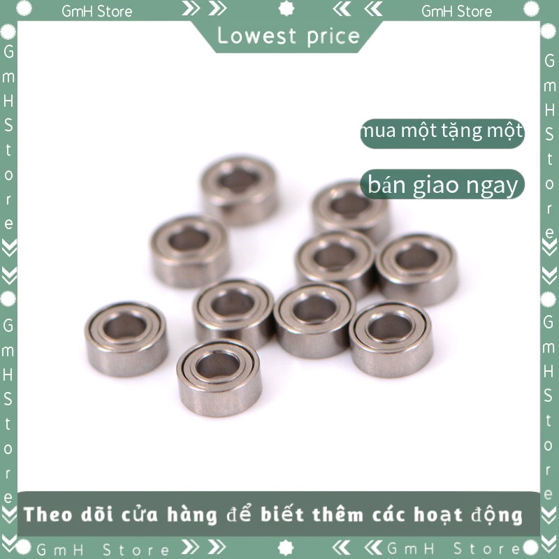 💖Lowest price 10 chiếc vòng bi lăn bi thép Mini mr63zz 3*6*2.5mm