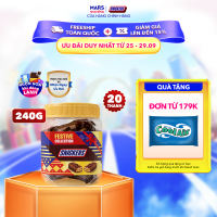 [DIỆN MẠO MỚI 20 THANH] Hũ kẹo sô cô la nhân đậu phộng Snickers jar 240g (20 thanh x 12g)
