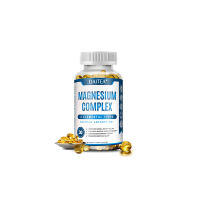 Daitea Magnesium Complex - Muscle Relaxation Immune Energy and Cardiovascular Support Supplement 30、60、120 Capsules