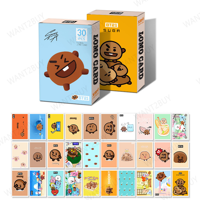 🏆 30pcs Korea Kpop Lomo Card HD Photocard Album BTS EXO Nct Dream Seventeen GOT7 Stray Kids Ateez Enhypen Jackson Wang