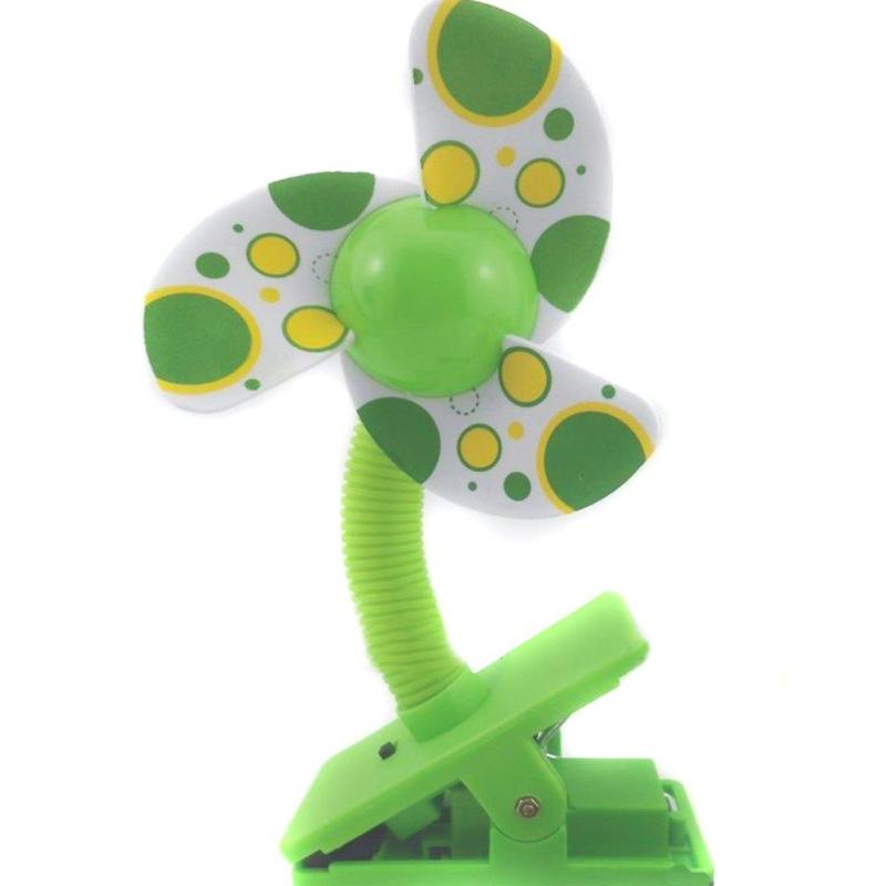 Baby Stroller Clip On Fan (Green) Singapore
