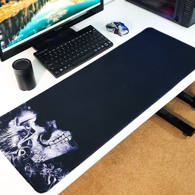 Lót chuột cỡ lớn 80x30cm dày 2mm pad gaming cỡ lớn speed bo viền chắc chắn