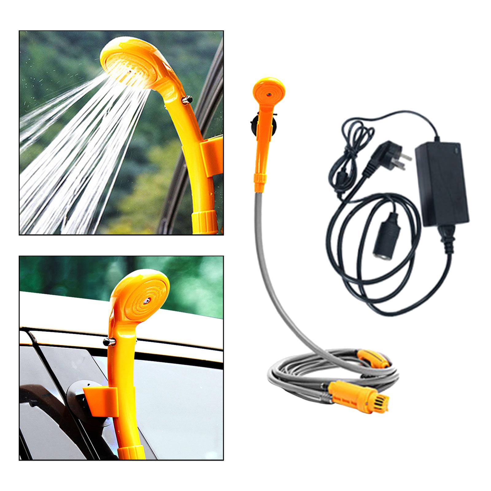 Baoblaze Portable Shower Pump Electric Outdoor Shower for Traveling Car Washing Beach ราคา 1,052 บาท*ส่งฟรี