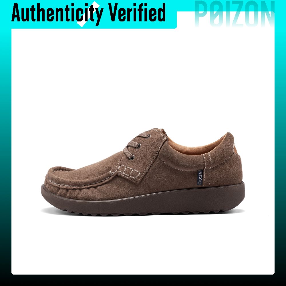 รองเท้าผ้าใบ รองเท้าลำลองผู้ชาย ECCO รองเท้าลำลองผู้ชาย Low-top Tan Color Block 54080405482