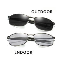 【GIAUSA】Photochromic Sport Polarized Metal Anti UV400 Sun Glasses Original Shades for Men Outdoor Driving Anti Vertigo Travel Eye Glasses Fashion Goggles S958