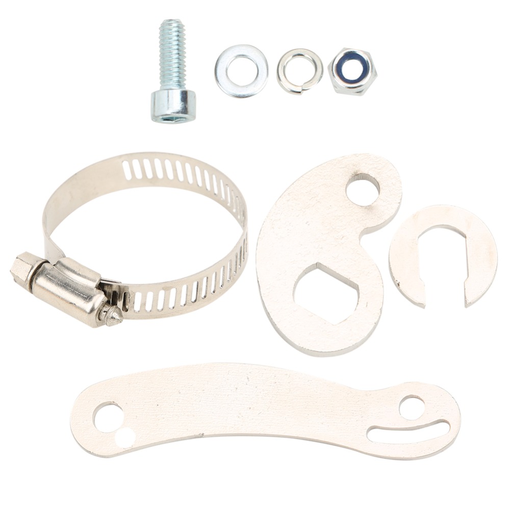 TU3Y 2 Sets Hợp  thép Bộ tay quay Nhẹ Kích thước lỗ 1410mm Bộ chuyển đổi tay quay Bền bỉ Đặc điểm kỹ thuật M14 Chuyển đổi tay đòn Xe đạp điện
